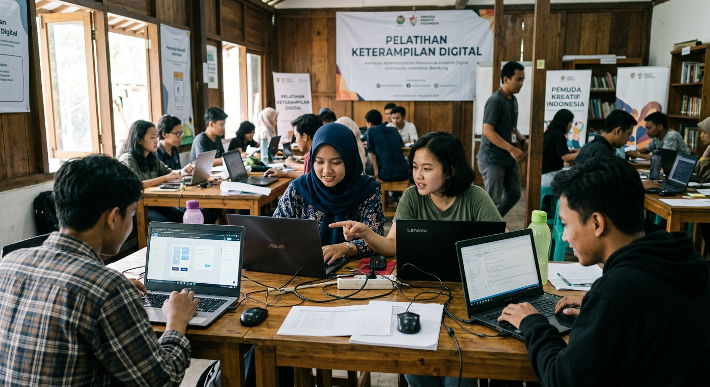 LIVESGP LAMPUNG Gelar Workshop Literasi Digital untuk Pemuda